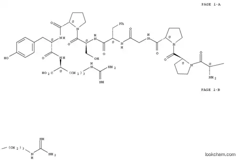 Molecular Structure of 32222-00-7 (ARG-PRO-PRO-GLY-PHE-SER-PRO-TYR-ARG)